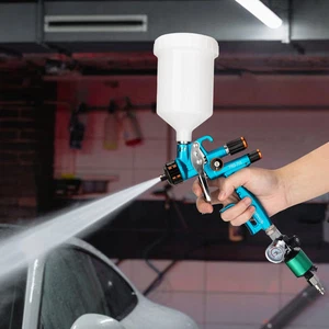 Luftfilter mit Luftregler Spritzpistole Luftregler Manometer Luftspray Inline  - Bild 1 von 6