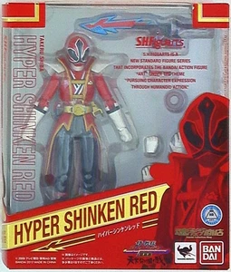 SHF Figuarts Hyper Shinken Red Power Rangers Samurai  Shinkenger Bandai Japan - Picture 1 of 2