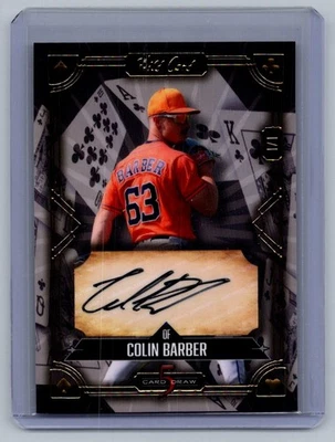 2024 Wild Card 5 Card Draw Colin Barber Auto 1/1 - Image 1 of 2