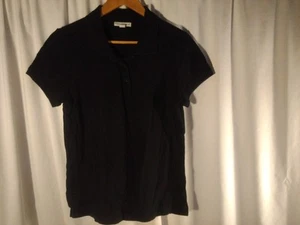 Aeropostale Polo Shirt Youth Girls xLarge XL Black - Picture 1 of 3