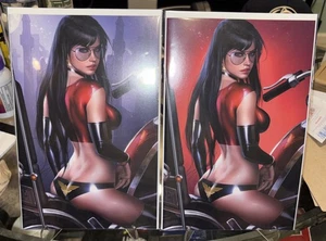 🔥 VAMPIRELLA 2 JOSH BURNS 616 60er Retro Virgin Motorrad Variant Set LTD 500 - Bild 1 von 1