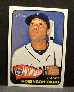2014 Topps Heritage Baseball #477 Robison Cano Seattle Mariners Short Print NM - Bild 1 von 2