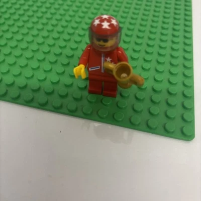 Vintage Lego Town Classic Red Jacket Stars Helmet Minifigure jstr003 6331 Pilot - Image 1 of 3