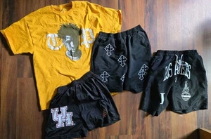 NBA Youngboy Volone XL Eric Emanuel Romwe Cromo Hea XXL (LOTE de camisetas y 3 pantalones cortos) - Imagen 1 de 13