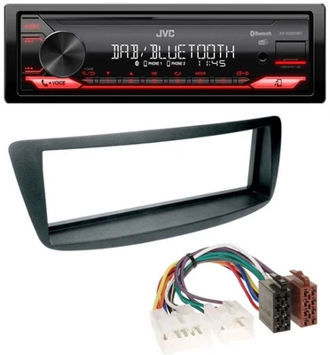 JVC Bluetooth USB DAB MP3 Autoradio für Toyota Aygo (AB1, 05-14) - Bild 1 von 4