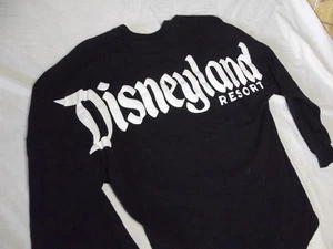 Disney Disneyland Resort Black Spirit Jersey Adult Size: Small Long Sleeve - Picture 1 of 5