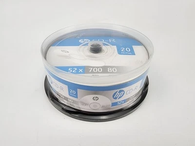 Discos em branco HP CD-R pacote com 20 - Imagem 1 de 3
