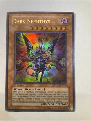 PTDN-EN018 - DARK NEPHTHYS - 1ST ED - ULTRA RARE - LP - YUGIOH PHANTOM DARKNESS - Image 1 of 4