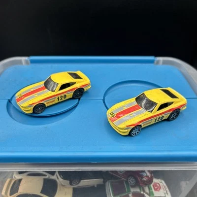 2006 Hot Wheels Datsun 240Z - New Models -Yellow 2 Loose Cars - Image 1 of 4