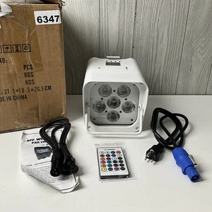 RGBWA UV LED Uplight Par Light 6*18W 6in1 for Wedding Party DJ Clubs - Picture 1 of 9
