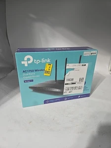 TP-Link Archer A7 AC1750 Mesh Wifi Router Full Gigabit Dual Band SEALED - Picture 1 of 10