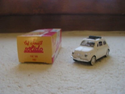 FIAT 500 1957 1/43 Hachette Solido en boite - Photo 1/4