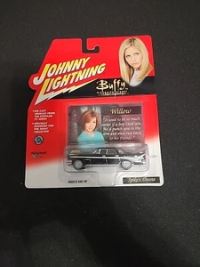 Johnny Lightning Buffy the Vampire Slayer Spikes Desoto Fireflite & Willow Card - Picture 1 of 2