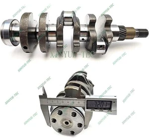 New D1305 Complete Crankshaft 1J040-23012 For Kubota ZD331LP ZD331P F3080 - Afbeelding 1 van 7