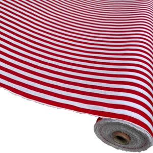 Premium 1" Streifen Poly Baumwollstoff Meterware. - Bild 1 von 2