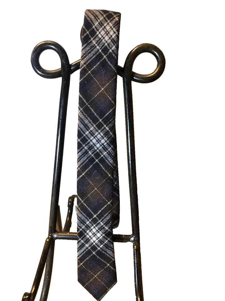 Corbata ajustada a cuadros Tommy Hilfiger para hombre mezcla de lana 60" L X 2" W Foto 1 de 4