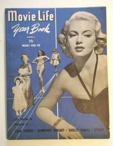 1949 #8 MOVIE LIFE YEARBOOK MAGAZINE - LANA TURNER ON COVER Shirley Temple - Bild 1 von 8
