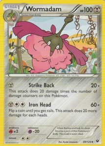 Wormadam 59/124 Pokemon Card XY Fates Collide Set 2016 - Picture 1 of 2