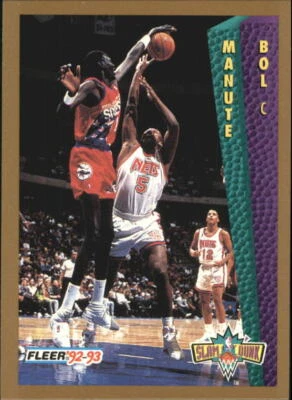 1992-93 Fleer #285 Manute Bol SD - NM-MT - Image 1 of 2