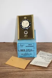 Vtg Lab-Tronics Hi Fi Speaker Control L-1613 Speaker Control - Picture 1 of 2