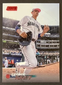 2023 Topps Stadium Club #242 George Kirby Red Foil - Bild 1 von 2