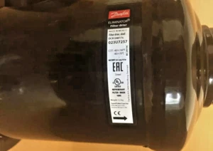 1PC- Danfoss 023U7257 Filter drier, shell, DCR, 2 1/8 in 023 U 7257- NEW - Picture 1 of 7