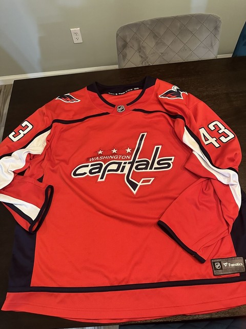 NHL Youth Washington Capitals Tom Wilson #43 Premier Alternate Jersey