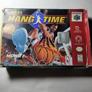nba hang time - CIB - Nintendo 64 - Picture 1 of 6