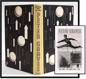 William Pène du Bois Peter Graves Extraordinary Adventure 1st 1950 Sci Fi Humor - Imagen 1 de 4