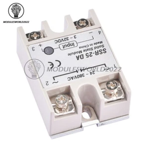 SSR-25DA SSR-40DA SSR-60DA 250V Halbleiterrelais Legierung Kühlkörper 25/40/60/100A - Bild 1 von 56