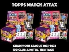 TOPPS MATCH ATTAX 2023/24 2024 100 CLUB LIMITED EDITION HERITAGE BLACK EDGE
