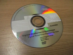 Navi Navigation DVD Karte Europe Deutschland 2006 AUDI A6 4F A8 4E 4E0919884AF - Bild 1 von 5