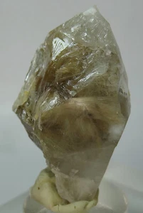 68 CARATS BROOKITE INCLUSION QUARTZ FROM PAKISTAN, (K-82), - Picture 1 of 12