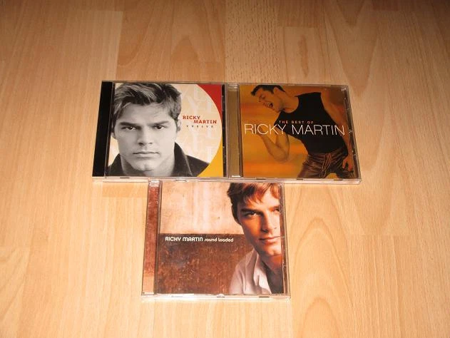 Ricky Martin: 3-CD-Sammlung: Sound Loaded + Vuelve + Best Of   ----- POP - Bild 1 von 1