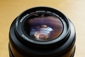 Minolta Maxxum 35-70mm f4 "mini beercan" lens for Sony Alpha