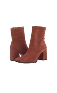 Sam Edelman Women's Mayla Booties Size 7M Rust table Suede - Picture 1 of 12