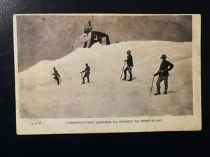 CPA 73 L'OBSERVATOIRE JANSSEN AU SOMMET DU MONT BLANC - Imagen 1 de 2