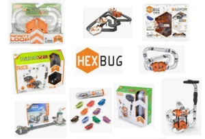 HEXBUG Nano Electronic Robot Insect Toys Infinity Loop/Zip Line/Watch Tower RARE - Picture 1 of 16
