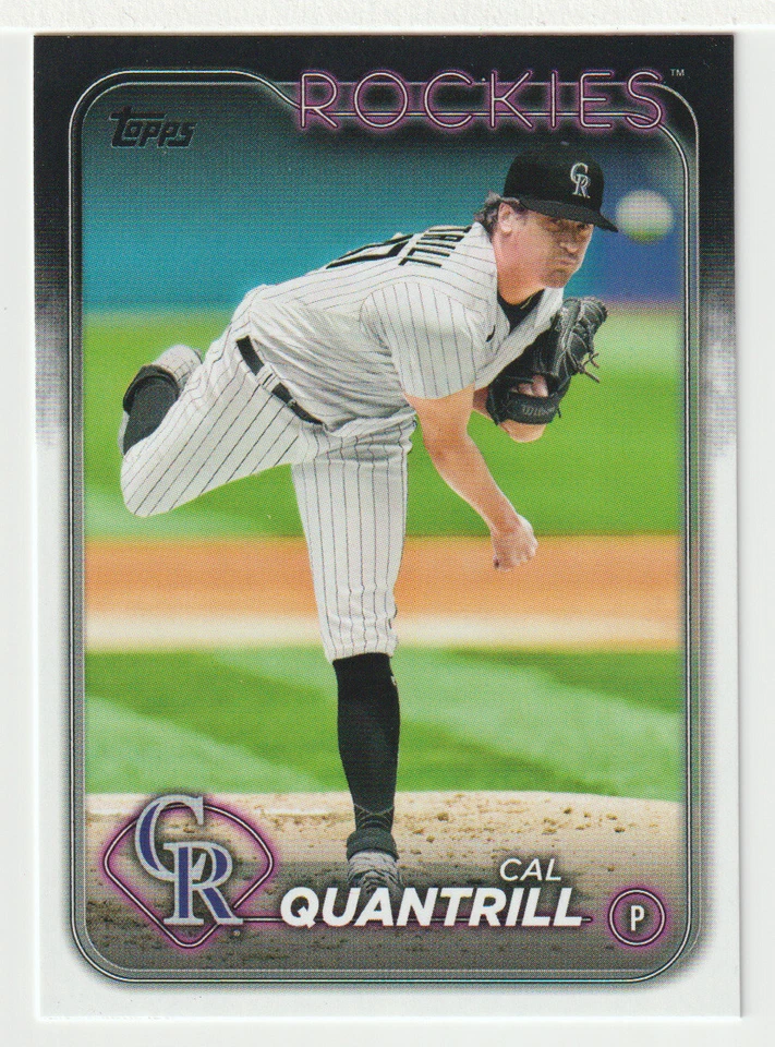 Cal Quantrill - Colorado Rockies (Baseball Card) 2024 Topps # 638 Mint - Image 1 of 1