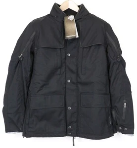 TUCANO URBANO Ermes Men`s Jacket S Black Scooter Padded Windbreaker Breathable - Picture 1 of 16