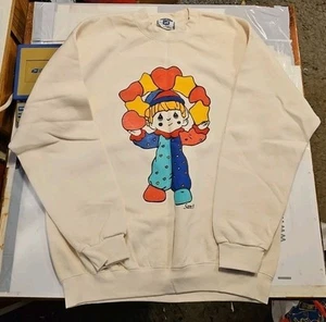 "PRECIOUS MOMENTS BIRTHDAY CLUB" HEAVY DUTY DOUBLE SIDED LEE SWEATSHIRT L - Picture 1 of 2