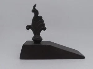 Türkeil Lilie Esschert Design Gusseisen braun Retro Türstopper Vintage Deko - Bild 1 von 4