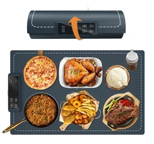 Estera de calentamiento para alimentos Bandeja de calentamiento eléctrico Estera de calentamiento de alimentos para fiesta buffet... - Imagen 1 de 7