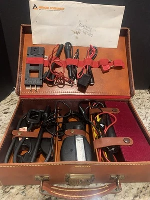 Kit Maestro Prueba Amprobe Vintage con Estuche, Instrucciones. Foto 1 de 4