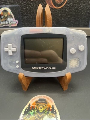 Nintendo Game Boy Advance - Clear Glacier - Con Tetris y Estuche de Transporte Foto 1 de 4