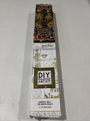 Diamond Art Club Kit Harry Potter Hogwarts Crest NEW Wizard Fantasy  - Image 1 of 4