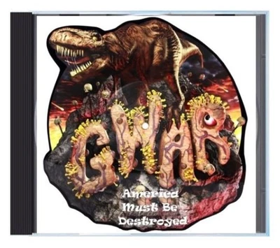 GWAR America Must Be Destroyed cd punk hard rock metal L7 Primus Nuclear Assault Foto 1 de 2