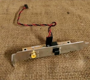 Asus SPDIF I/O In Out Slot Bracket Slotblech S/PDIF Eingang Ausgang Computer PC✅ - Imagen 1 de 3