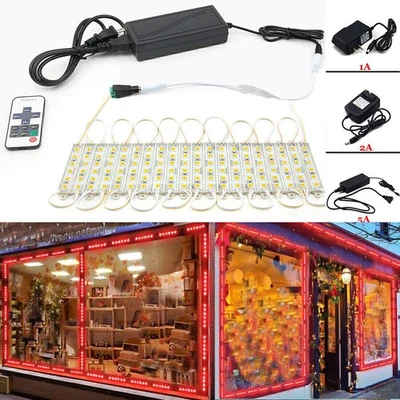 10-200英尺5054 SMD 6 LED模块灯适用于店面窗字母标志灯12V — 第 1/4 张图片