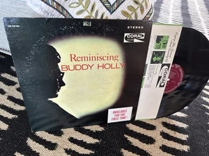 BUDDY HOLLY Reminiscing 1963 US ORG Coral Records STEREO LP + Hype! VG+ - Picture 1 of 3